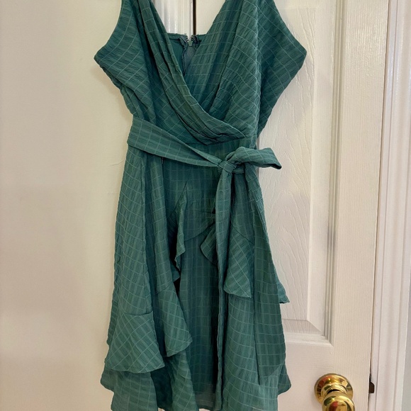 Aqua Blue Dress - Picture 1 of 2